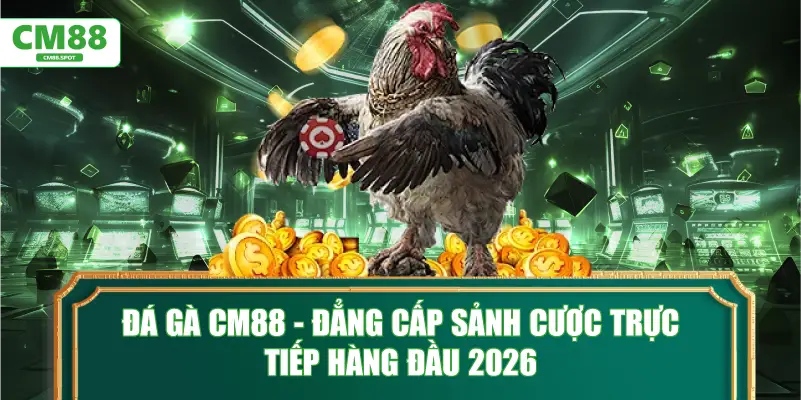 Đá gà CM88 - Đẳng cấp sảnh cược trực tiếp hàng đầu 2026